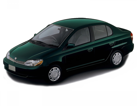 EVA автоковрики для Toyota Platz (NCP-16) 4WD правый руль 1999-2002 дорестайл — toyota-platz-4wd